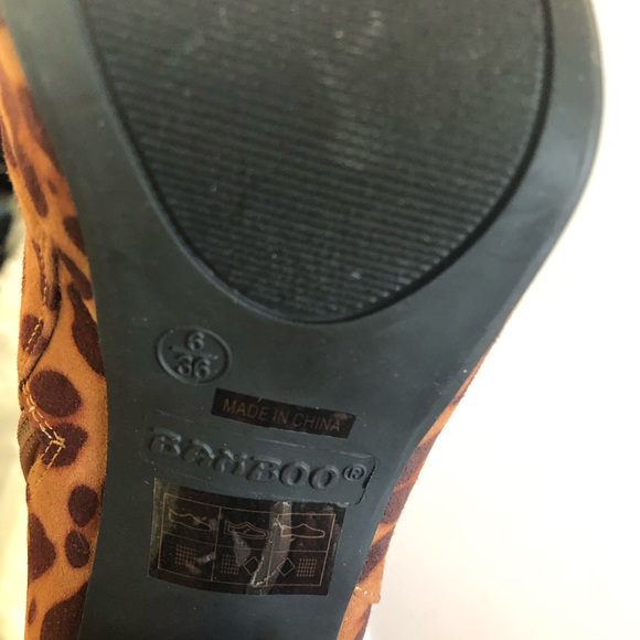 Leopard Booties - Picture 2 of 4